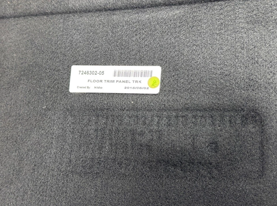 Alfombrilla de carga para maletero trasero BMW 3 F30 320i 328i 335i 12-18 Foto 3 de 3