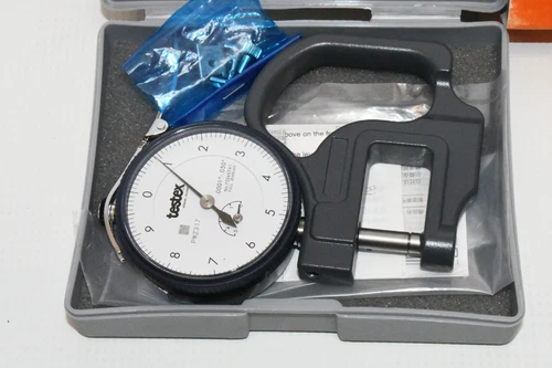 Mitutoyo Testex 7326STX1 Full Jeweled Dial Thickness Gauge Mech .0001-.050"