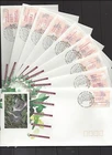 Australia 1990 KOALA FRAMAS Capital City Pmks FU on 9 First Day Covers
