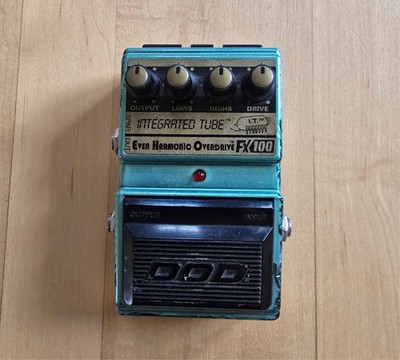 DOD FX100 Integrated Tube Even Harmonic Overdrive Pedal