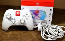 PowerA Advantage Wired Controller for Nintendo Switch 2 with Lumectra White