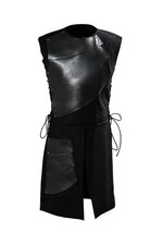 Men's Medieval Sleeveless Waistcoats Costume Victorian Vests S 