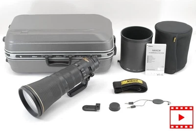 [Top MINT w/Trunk] Nikon AF-S NIKKOR 600mm f/4 E FL ED VR 20054 Téléobjectif ... - Photo 1/4