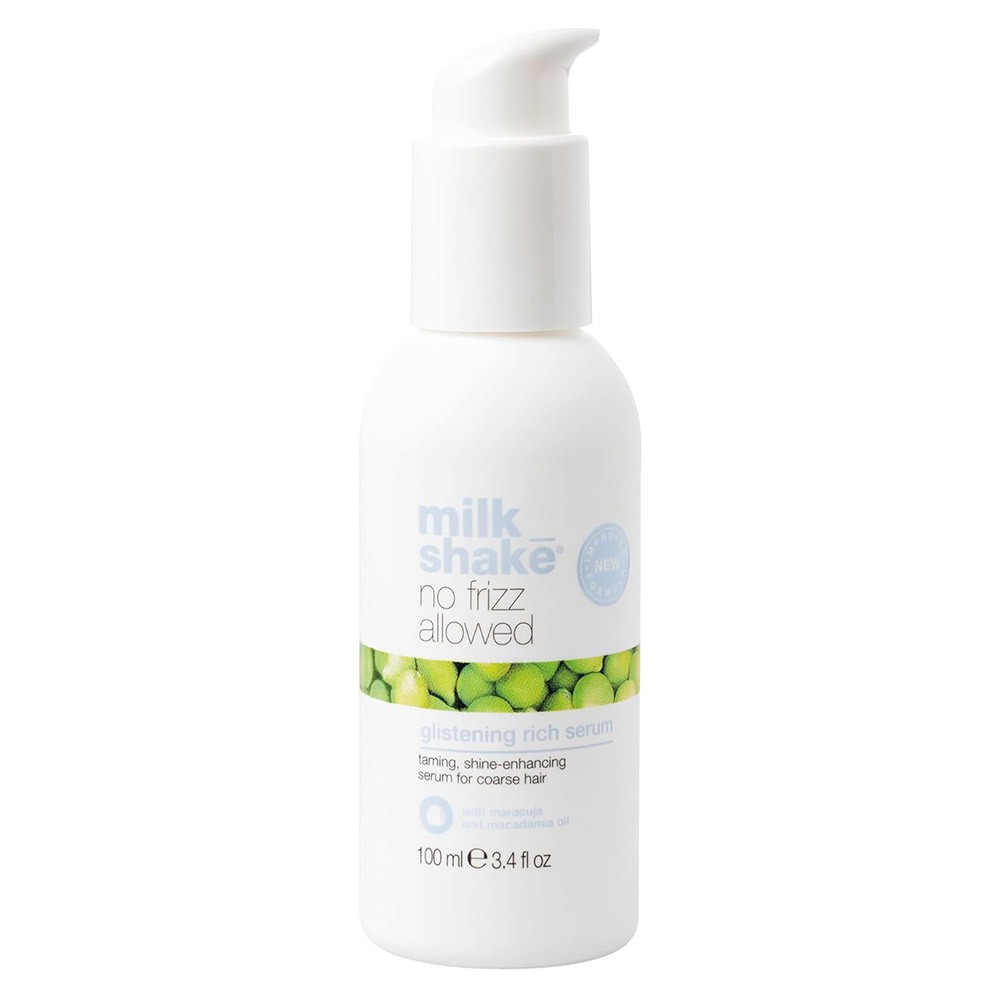 milk_shake No Frizz Allowed Glistening Rich Serum 100ml NOVITÀ 2025 siero crespi