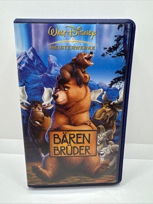Bärenbrüder VHS Videokassette 1999 Walt Disney Meisterwerke Brother Bear Kassett