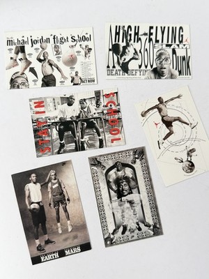1991 Vintage Nike Trading Cards Michael Jordan & Spike Lee Full Complete Set