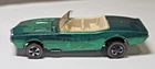 HOT  WHEELS  REDLINE  CUSTOM FIREBIRD GREEN   USA  WHITE INTERIOR  VERY NICE  !!