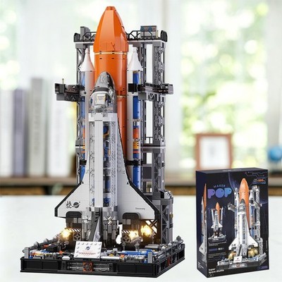 Space Shuttle Bausteine Set DIY Klemmbausteine Weltraum Erforschung Bauspielzeug