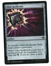 MTG Nihil Spellbomb Starter Commander Decks Magic The Gathering TCG