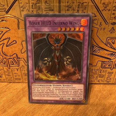 Böser HELD Inferno Wing | LDS3-DE027   Yu-Gi-Oh!   Ultra Rare   Near Mint   DE