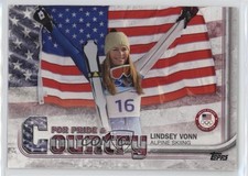 2018 Topps US Olympic & Paralympic Team and Hopefuls Lindsey Vonn #PAC-LV 0fw6