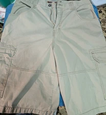  Men’s Jnco Cargo Shorts Size 36 Waist Khaki