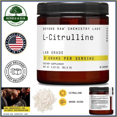 L-Citrulline Supplement Powder, Unflavored, Supports Blood Flow and Performance