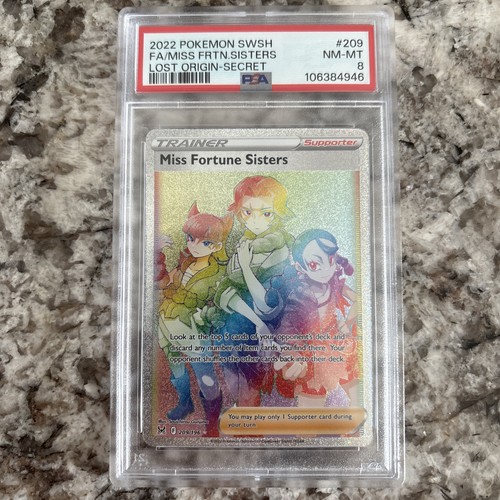 Miss Fortune Sisters graded PSA 8 for sale on eBay