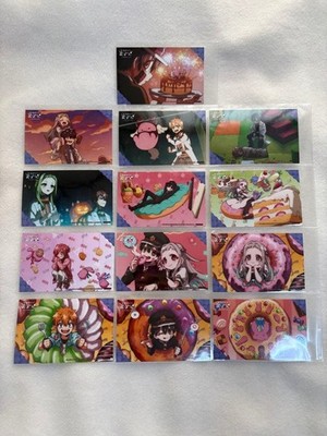 Hanako-kun Animate Cafe Bonus 13 Cards Set Anime Collectible Container