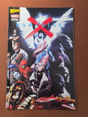 Wizard/Marvel X-PARADISE SKETCHBOOK SPECIAL EDITION 2001 Alex Ross
