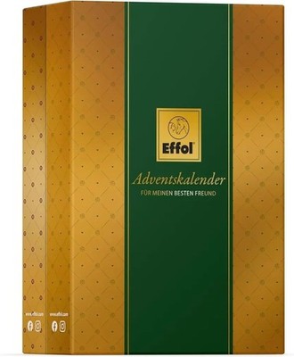 EFFOL Pferde Adventskalender 2025 für echte Pferde - 24 Geschenke Kalender -