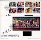 GB 2020 CORONATION STREET  FDCS X2