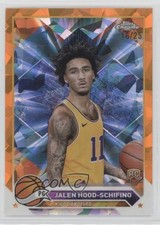 2023-24 Topps Chrome Sapphire Edition Orange 16/25 Jalen Hood-Schifino #35 10vb