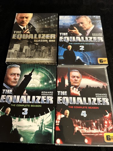 THE EQUALIZER THE COMPLETE Season 1-4 DVD Sets