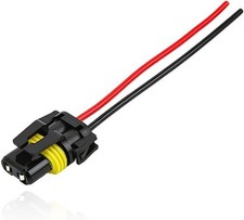 Headlight Wiring Harness Socket, Nylon Female Adapter for 9005 90 Color: 1 PCS