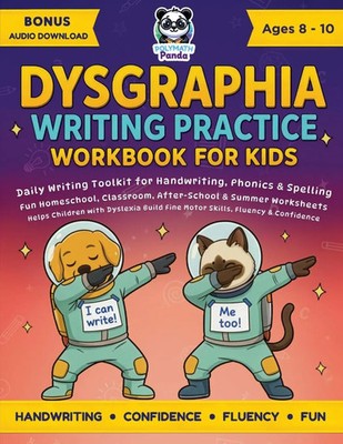 Dysgraphia Writing Practice Workbook for Kids Ages 8-10 Polymath Panda Buch 2025