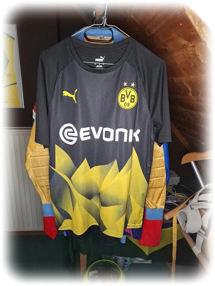 Fußball Trikot Borussia Dortmund BVB – Lukasz Piszczek Schwarz Gelb Neu Away - Bild 2 von 4