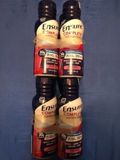 2 Ensure Complete Nutrion Shake 4-Packs Strawberry 10 oz. - 8 Bottles Total