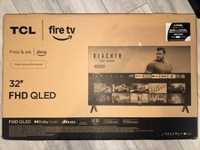 TCL 32” FHD QLED Smart TV | Fire TV | Alexa | Model 32SF560-UK | New Sealed