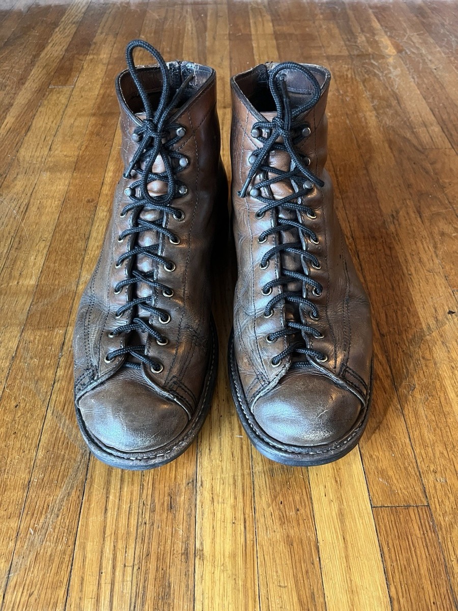 Red Wing Boots - Lineman 2996 - Cigar Retan - 10D - RARE | eBay