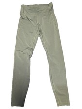 Allbirds Women's Natural Leggings Shadow Size Small Green Made With Merino Wool