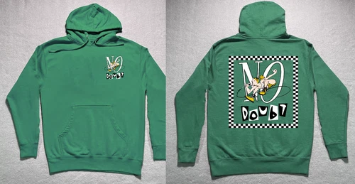 Collection No Doubt Band Tour Hoodie Full Size S to 3XL Forest Green K1213 - product listing photo
