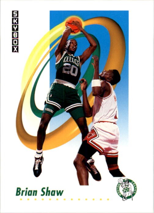 1991-92 SkyBox #20 Brian Shaw - BSK