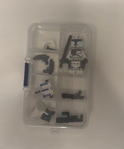 New Lego 501st Captain Rex Minifig - With Custom Accessories + Case