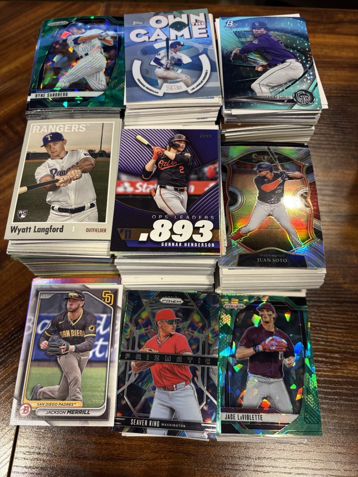 🔥Huge Sports Card Lot 8. 4LB Box - MLB Base RCs/Insert/HOF 🔥 | eBay