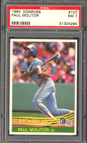 1984 Paul Molitor #107