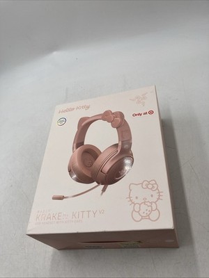 Razer Kraken Kitty V2 USB Headset with Kitty Ears - Hello Kitty