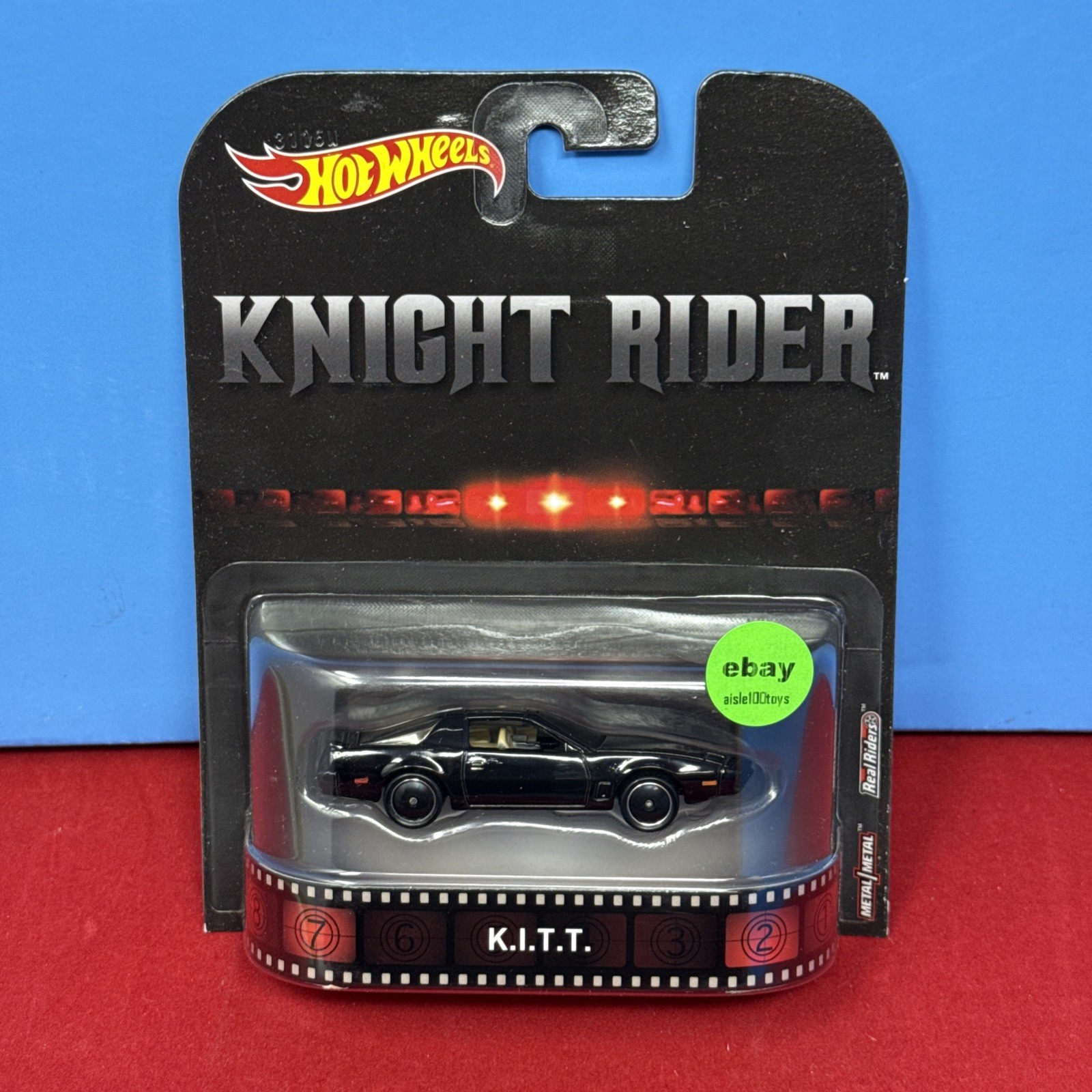 Hot Wheels Knight Rider K.I.T.T. Retro Entertainment T.V. Show Car New 2016