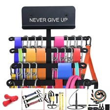 Resistance Rack Band Storage Hanger Gym Equipment Organizer Pull Up Bands Jum...