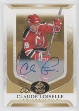 2020 SP Signature Edition Legends Gold Spectrum Foil Claude Loiselle Auto 12g9