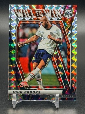 2021 Mosaic FIFA WC #23 John Brooks TEAM USA Silver Mosaic Prizm Will to Win