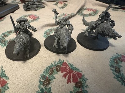 Warhammer 40K Space Marines Space Wolves Thunderwolf Cavalry