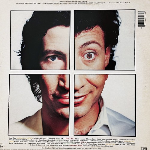The Motels - All Four One - LP Vinyl Record Album - - Imagen 5 de 6