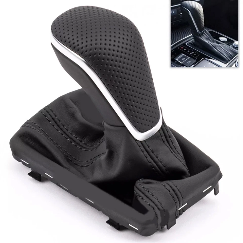 Leather Gear Shift Knob for For A7 For A6 PA Style C7 2016 2017 2018 LHD - Image 3 of 4