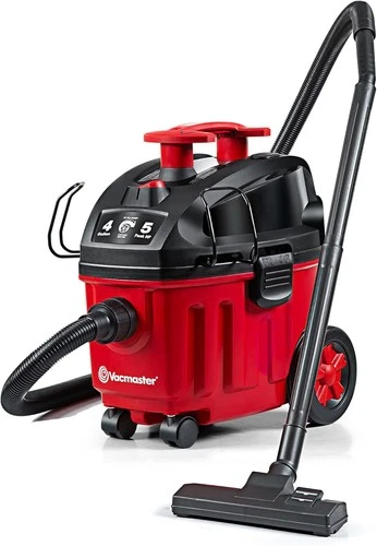Vacmaster VF408B 1101 4-Gal 5 Peak HP Compact Household Wet/Dry Vacuum Red deal from eBay