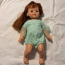 Vintage 1972 Ideal Toy Corp Baby Crissy Doll 21" Tall GHB-H-225