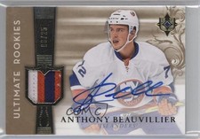 2016-17 Ultimate Collection 6/25 Anthony Beauvillier #RRJ-AB Patch Auto 7b5