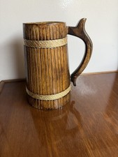 Handcrafted Wooden Beer Mug 7 