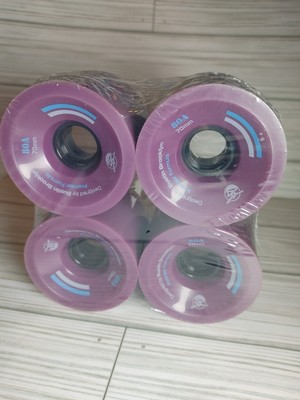 Bustin Boards Premier Wheels 70mm 80a Purple 4 Pack
