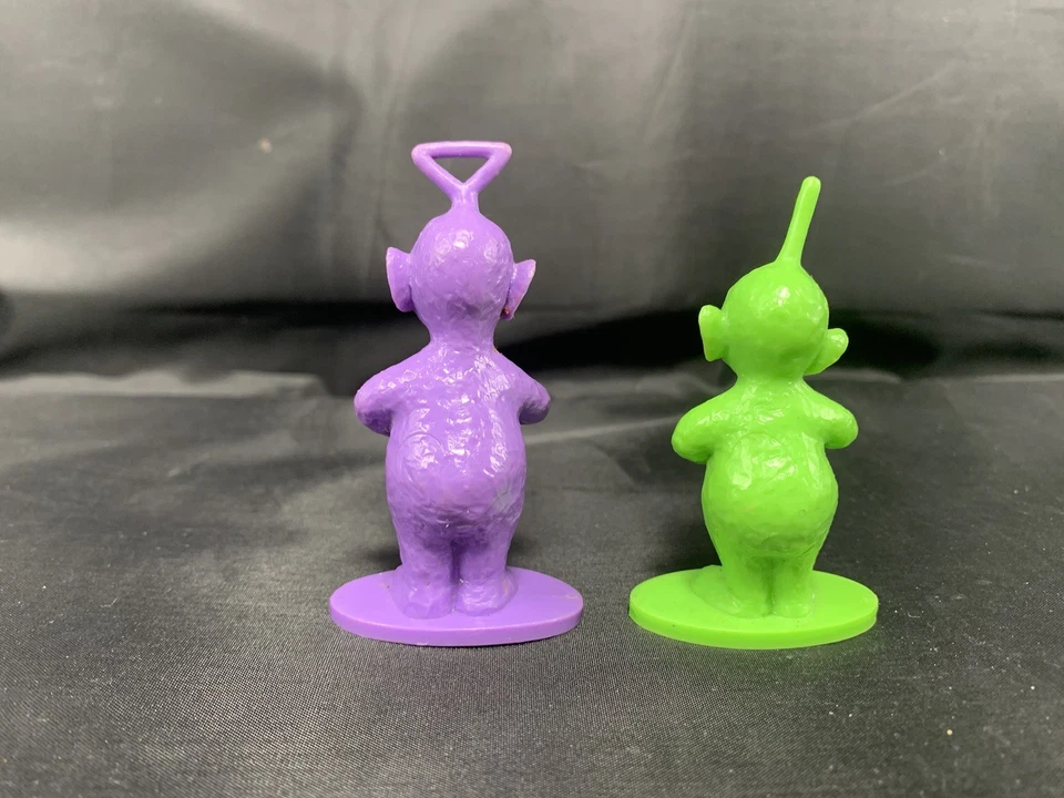 DecoPac Teletubbies PVC Cake Toppers incomplete SET OF  2 Vintage Figures 1998 - Image 3 of 4